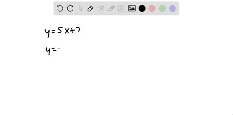 SOLVED:Determine the slope of the line from its equation. y=5 x+7