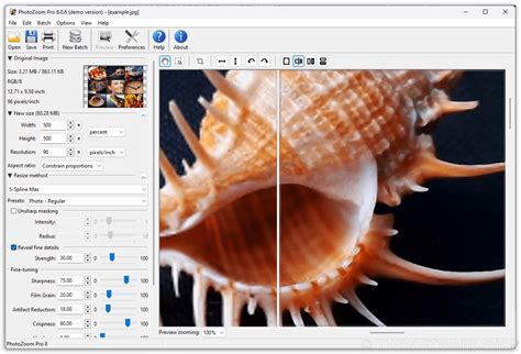 BenVista PhotoZoom Pro 8 Review: Free v7 Key Giveaway