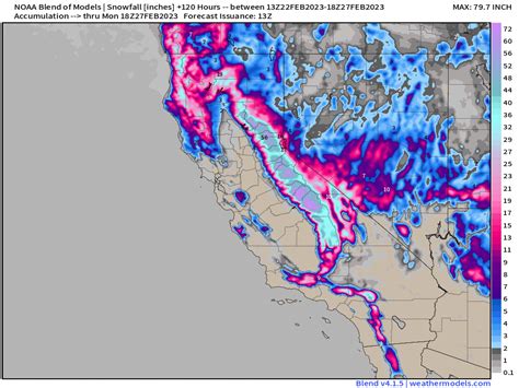 A California Blizzard | Weather.us Blog