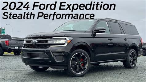 2024 Ford Expedition Limited Stealth Performance Edition Review - YouTube