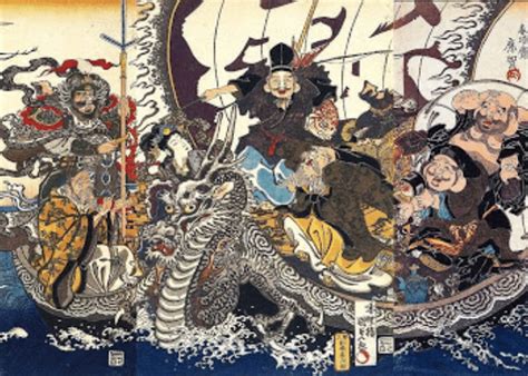 Who are the Seven Lucky Gods of Japanese Folklore?