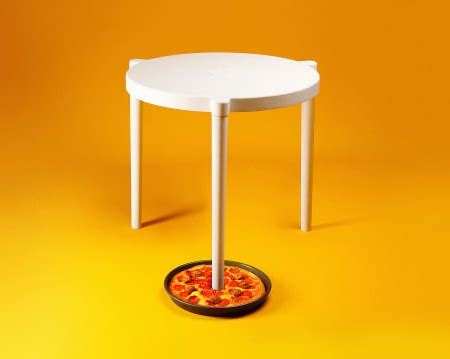 IKEA Pizza Hut Table