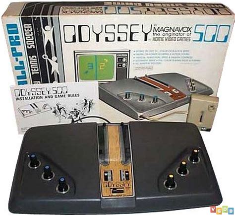 Magnavox Odyssey 500 - VGDB - Vídeo Game Data Base