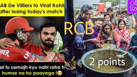 Funny RCB Memes Trolling Virat Kohli & Co. Don’t Stop! Hilarious Tweets & Jokes Go Viral ...