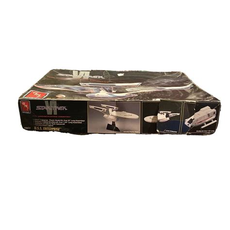 AMT Star Trek USS Enterprise D Model Kit VI the Undiscovered Country - Etsy