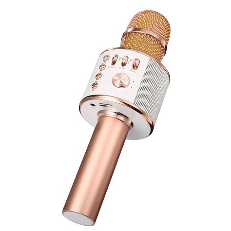 3-in-1 Wireless Karaoke Microphone Built in bluetooth 4.1 Speaker for ...