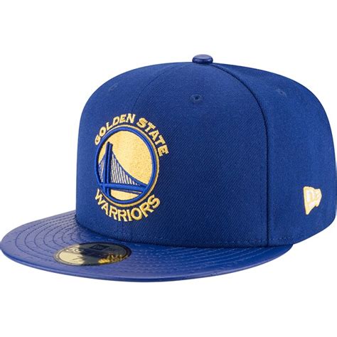 Men's Golden State Warriors New Era Royal Trophy Champ 59FIFTY Structured Hat - NBA Store