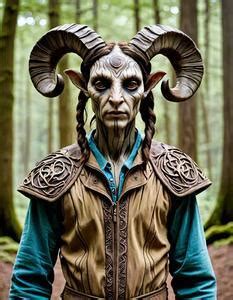 Pans Labyrinth Faun Costume Face Swap ID:1632305