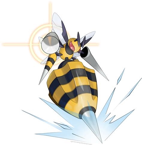 Mega Beedrill by nganlamsong on DeviantArt | Pokemon, Pokemon creator ...