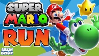 Super Mario Chase | Brain Break | Mario Run | Super Mar... | Doovi