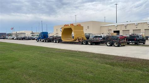 Moving The Largest Excavator Manufactured by Caterpillar