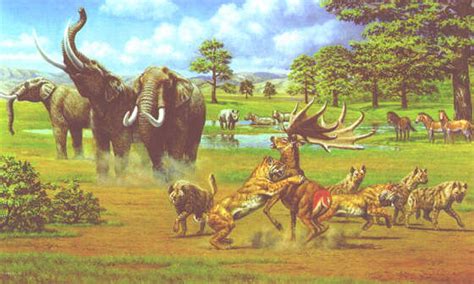 Art illustration - { Prehistoric Animals } | Prehistoric animals, Prehistoric wildlife, Prehistoric