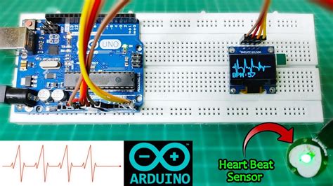 Arduino Heart Beat Monitor Using OLED Display - YouTube