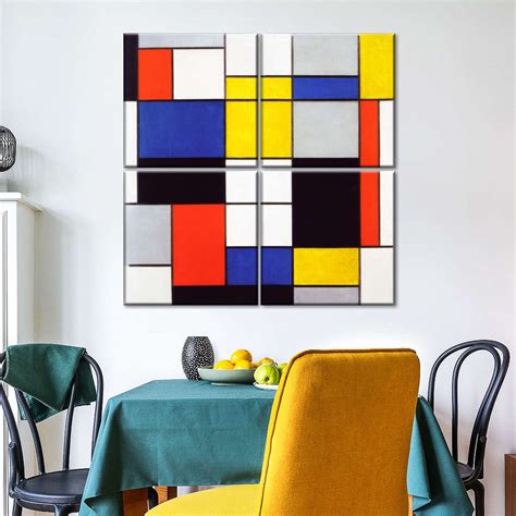 Composition A Wall Art | Painting | by Piet Mondrian