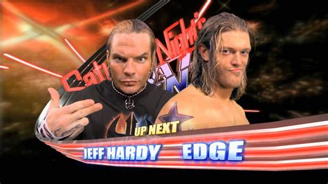 Jeff Hardy vs. Edge August 2, 2008 Saturday Night Main Event : r ...