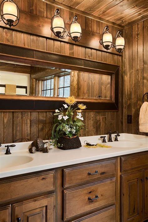 30+ Rustic Bathroom Vanity Ideas That Are on Another Level