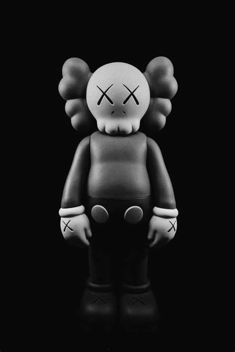 [100+] Kaws Black And White Wallpapers | Wallpapers.com