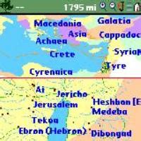 PalmAddicts: Olive Tree's Software Review (Part 5): The Bible Map Atlas