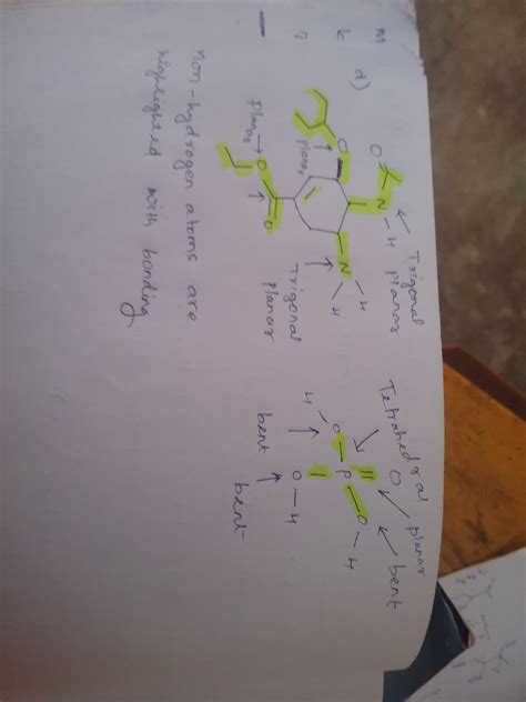 [Solved] Molecule: Oseltamivir phosphate a.) Draw the Lewis structure ...