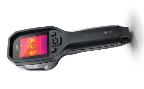 Thermal imaging camera for electricians