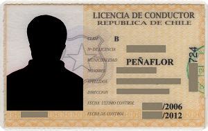 Tipos de Licencias de Conducir que se ocupan en Chile