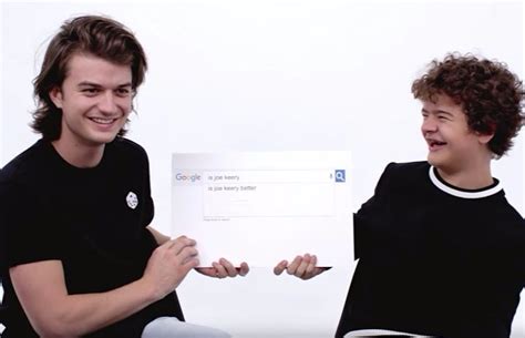 Stranger Things’ Joe Keery, Gaten Matarazzo answer your most-Googled ...