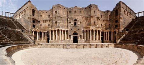 Bosra stock image. Image of world, trajan, ancient, ruins - 8538963