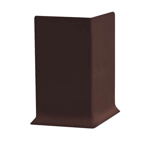 Professional Flooring Supply - 4" 700 Series Outside Corner CB - Brown,4" 700 Series Outside ...