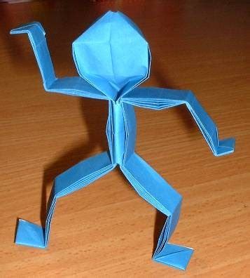 origami Man Didier 3D ~ make easy origami instructions kids