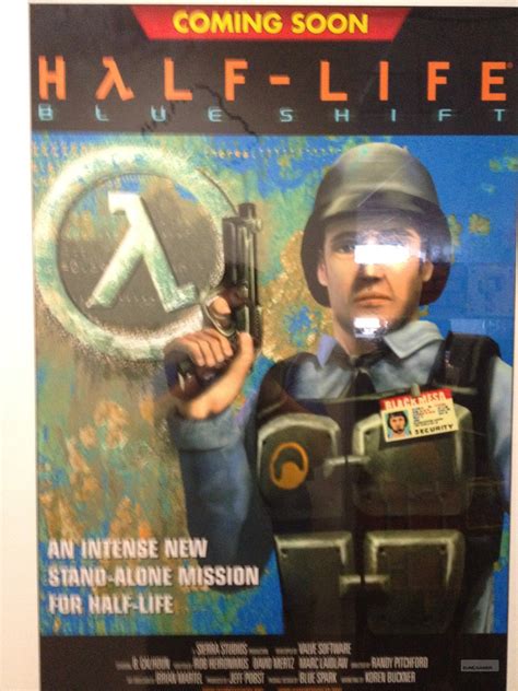 Half-Life Blue Shift early prototype cover art : r/HalfLife