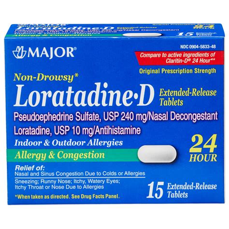 LORATADINE-D 24 HOUR TAB