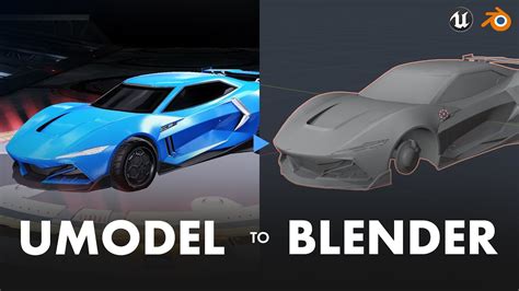 How to Port Rocket League Models To Blender, Using UE Viewer/UModel ...