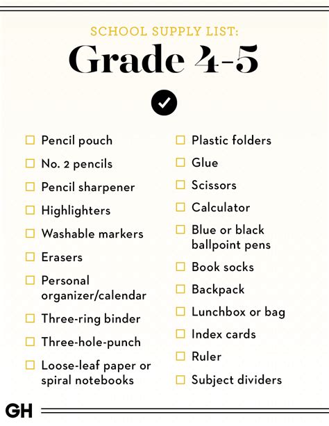 Easiest Back-to-School Supplies List For All Grades 2023, 46% OFF