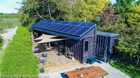 Living Big in a Tiny House - 40ft Shipping Containers Transformed Into Amazing Off-Grid Family Home