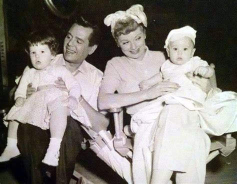 Lucille Ball & Desi Arnaz with their kids Lucie & Desi jr 1953 | I love ...