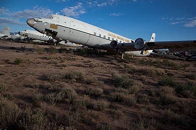 Main - Military Aircraft Salvage Yard - Jim West Photography