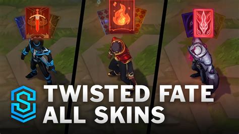 Twisted Fate All Skins | Twisted Fate VFX Update | League Of Legends ...