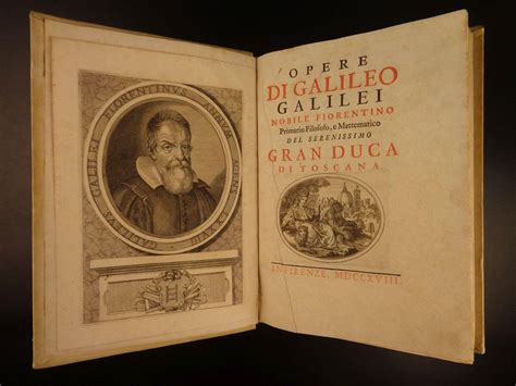 1718 COMPLETE Works of GALILEO Galilei Italian Astronomy Illustrated 3v ...