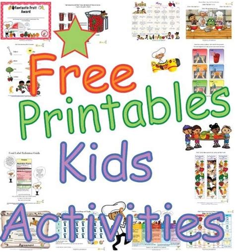 Kids Healthy Activity Fun - Nutrition Themed Arts and Crafts For Children Promoting Healthy Habi ...