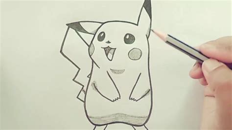 Pikachu Drawing In Pencil