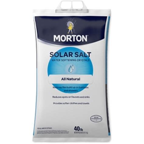 Morton® Solar Salt Water Softening Crystals | Rosedale Mills-Pennington, NJ