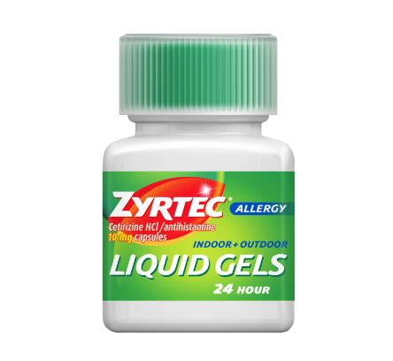 ZYRTEC® Liquid Gels | ZYRTEC® Professional