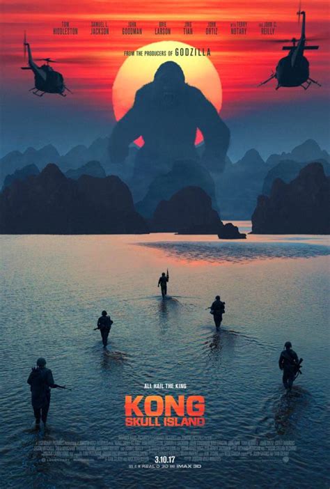 All hail the king! Kong Skull Island posters