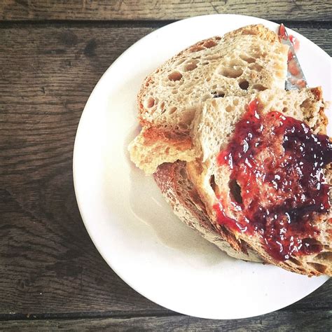 Slices of “Miche au levain” (sourdough bread loaf)... | Sourdough bread ...