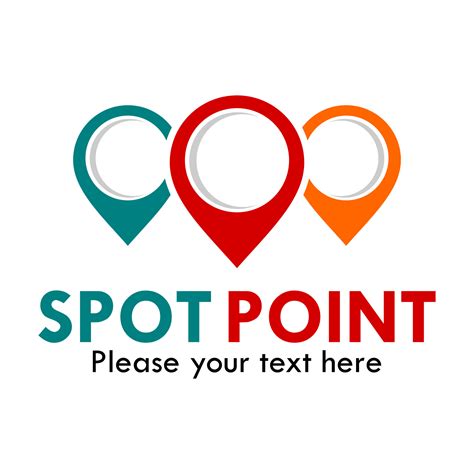 Spot Point design logo template illustration 5412290 Vector Art at Vecteezy