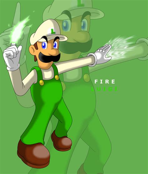 Fire Luigi by faren916 on DeviantArt