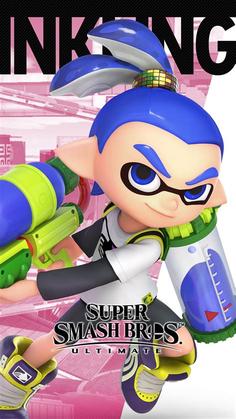 Super Smash Bros Ultimate Inkling Boy Wallpapers - Cat with Monocle