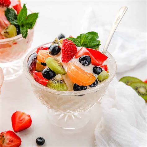 Sue Sue's Sue Sue's Fruit Salad with Ice Cream | Healthy Little ...