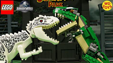 Jurassic World Lego T Rex Breakout Instructions