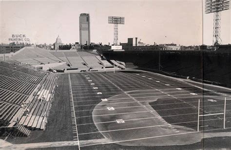 NFL in Ballpark Series Fenway Park, Boston, MA, ca 1963 - Home to the ...